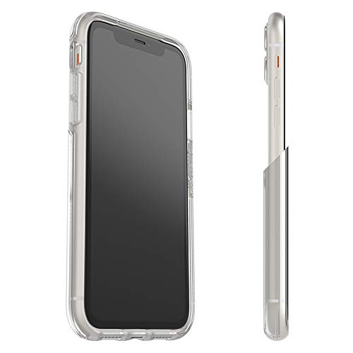 OtterBox iPhone 11 Symmetry Series Case - CLEAR, ultra-sleek, wireless charging compatible, raised edges protect camera & screen
