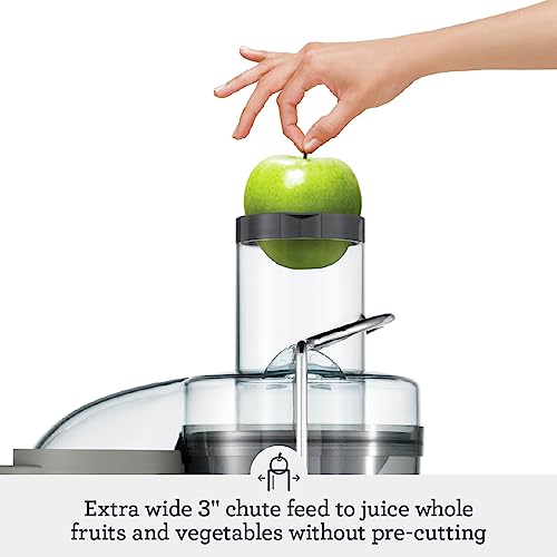 Breville Juice Fountain Plus Juicer, Brushed Stainless Steel, JE98XL