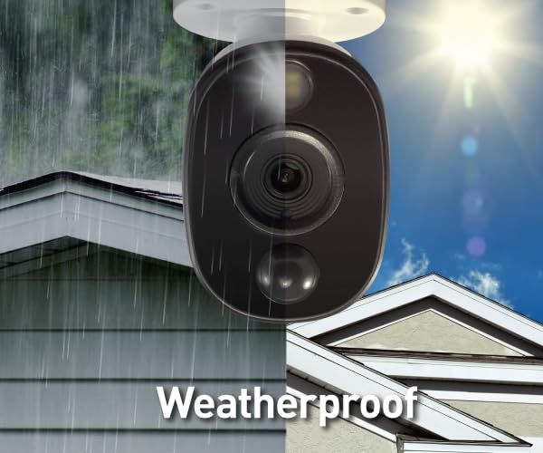 Swann Home DVR Security Camera System with 1TB HDD, 8 Channel 8 Camera, 1080p Full HD Video, Indoor or Outdoor Wired Surveillance CCTV, Color Night Vision, Heat Motion Detection, LED Lights, 845808