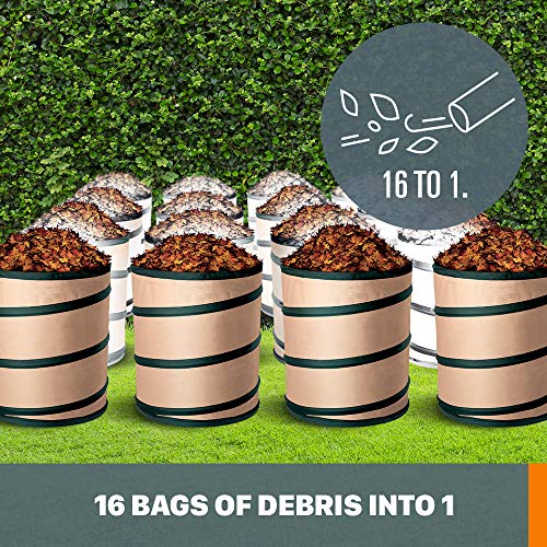 WORX 12 Amp TRIVAC 3-in-1 Electric Leaf Blower/Mulcher/Yard Vacuum - WG512