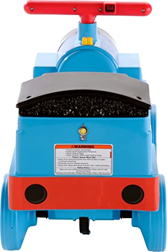 Fisher-Price Power Wheels Thomas and Friends Thomas Vehicle with Track, 6V Battery-Powered Ride-On Toy Train for Toddlers Ages 1 To 3 Years [Amazon Exclusive]