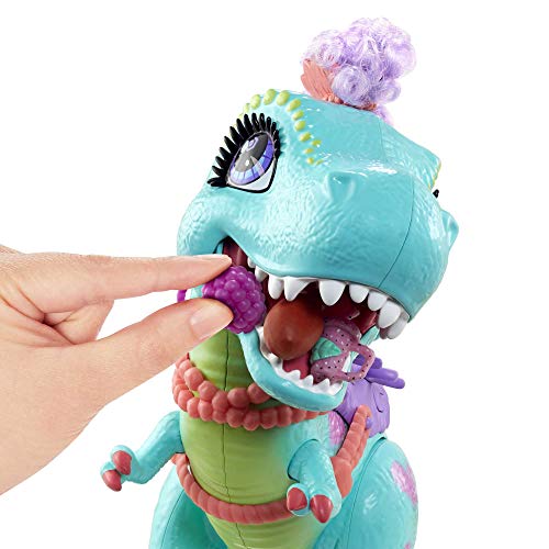 Cave Club Rockelle Doll and Tyrasaurus Dinosaur Pal Playset with Accessories, Gift for 4 Year Olds and up