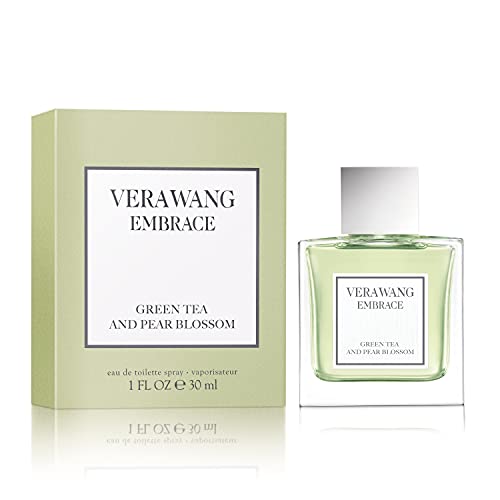 Vera Wang Embrace Eau de Toilette Spray for Women, Green Tea & Pear Blossom, 1 Fl Oz