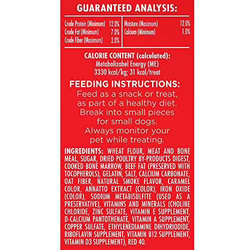 Milk-Bone Maro-Snacks Dog Treats, Beef, 58 Ounce (Pack of 3) Packaging May Vary