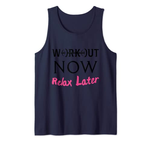 Lifestylenaire: Exercise Now Unwind Later Tank
