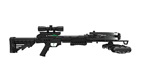 Centerpoint AXCS185BK Sniper 370 Crossbow Package, Black