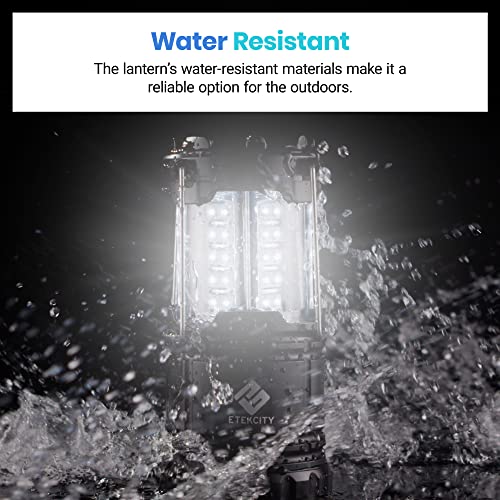 Etekcity Lantern Camping, Flashlight for Power Outages, Portable Camping Essentials Lights, Led Battery Operated Lamp for Emergency, Survival Gear and Supplies for Hurricane, 4 Pack, Black