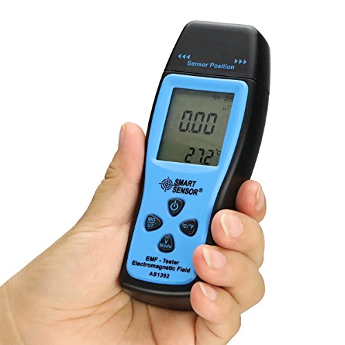 KKmeter EMF Meter Handheld Digital LCD Electromagnetic Field Detector for Home Office