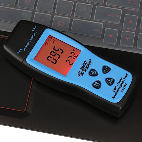 KKmeter EMF Meter Handheld Digital LCD Electromagnetic Field Detector for Home Office