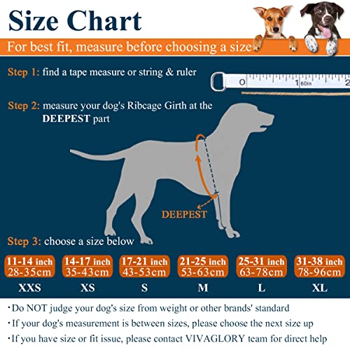 Vivaglory Ripstop Dog Life Vest, Reflective & Adjustable Life Jacket for Dogs with Rescue Handle for Swimming & Boating, Blue, XS