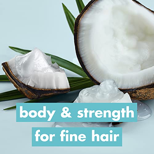 Love Beauty and Planet Volume and Bounty Thickening Shampoo and Conditioner Coconut Water & Mimosa Flower, 2 count For Hair Volume and Fine Hair Care Paraben Free, Silicone Free, and Vegan 13.5 oz