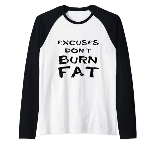 Lifestylenaire: Fat Burning Excuses? Raglan Baseball Tee