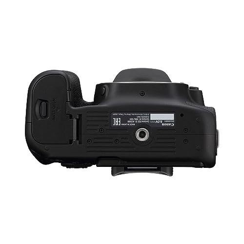 Canon DSLR Camera [EOS 90D] with Built-in Wi-Fi, Bluetooth, DIGIC 8 Image Processor, 4K Video, Dual Pixel CMOS AF, and 3.0 Inch Vari-Angle Touch LCD Screen, [Body Only], Black