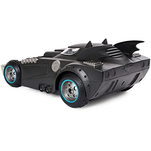 Batman Launch and Defend Batmobile Remote Control Vehicle with Exclusive 4-inch Batman Figure, Kids Toys for Boys
