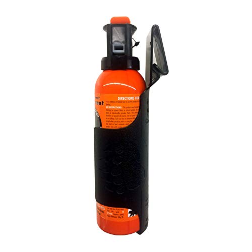 Udap Bear Spray Safety Orange Color Griz Guard Holster (Black)