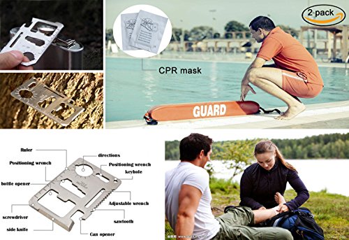 SHBC Waterproof First Aid Kit (228pcs) with All Basic or Advanced Supplies You Need. Suitable for Emergencies at Home or Outside, Travel, Home, Camping, Blue