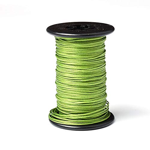 Ww Zat Archery Bow String Serving Thread Wear-Resistant Material 98.5 Foot spools (30 Meter/Roll) 0.018" Army Green Color Protect and Repair for Various Bow （Pack of 1）