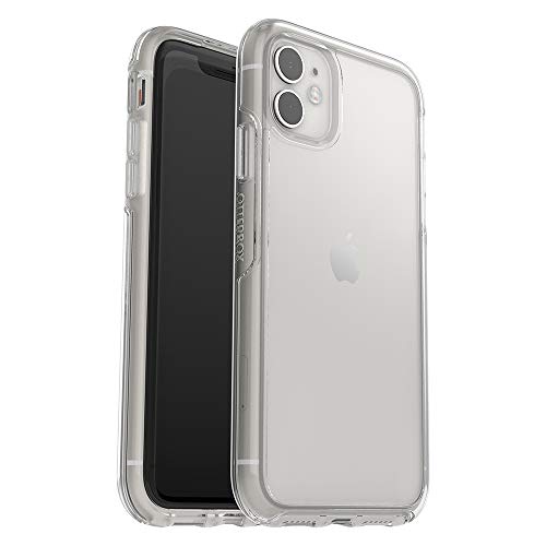 OtterBox iPhone 11 Symmetry Series Case - CLEAR, ultra-sleek, wireless charging compatible, raised edges protect camera & screen