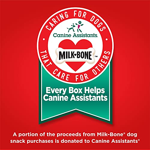 Milk-Bone Original Dog Treats Biscuits for Large Dogs, 4 Pounds (Pack of 2) (Packaging May Vary)