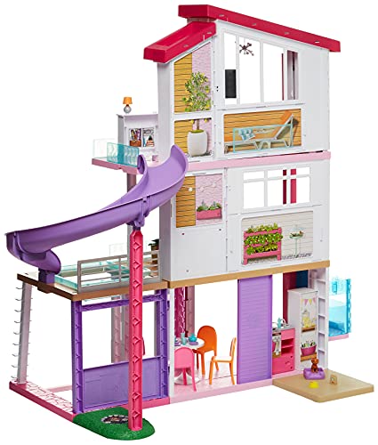 Barbie Dreamhouse Dollhouse with Pool, Slide and Elevator