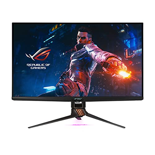 ASUS ROG Swift PG27UQ 27” 4K UHD 144Hz DP HDMI G-SYNC HDR Aura Sync Gaming Monitor with Eye Care