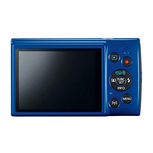 Canon PowerShot ELPH 190 IS Digital Camera (Blue) with 10x Optical Zoom and Built-In Wi-Fi