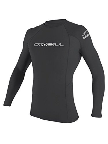 O'Neill Men's Basic Skins Long Sleeve Rashguard S Graphite (3342IS)