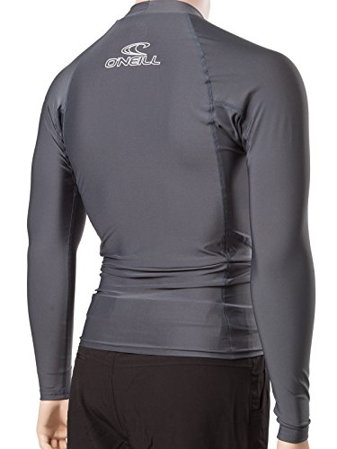 O'Neill Men's Basic Skins Long Sleeve Rashguard S Graphite (3342IS)