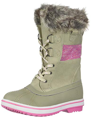 Northside Girl's Bishop JR Snow Boot, Birch, 5 Medium US Little Kid