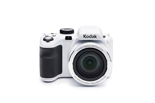 KODAK PIXPRO Astro Zoom AZ421-WH 16MP Digital Camera with 42X Optical Zoom and 3" LCD Screen (White)