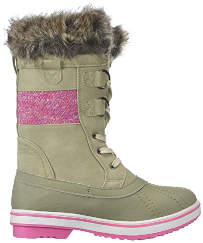 Northside Girl's Bishop JR Snow Boot, Birch, 5 Medium US Little Kid