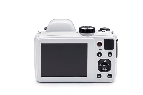 KODAK PIXPRO Astro Zoom AZ421-WH 16MP Digital Camera with 42X Optical Zoom and 3" LCD Screen (White)