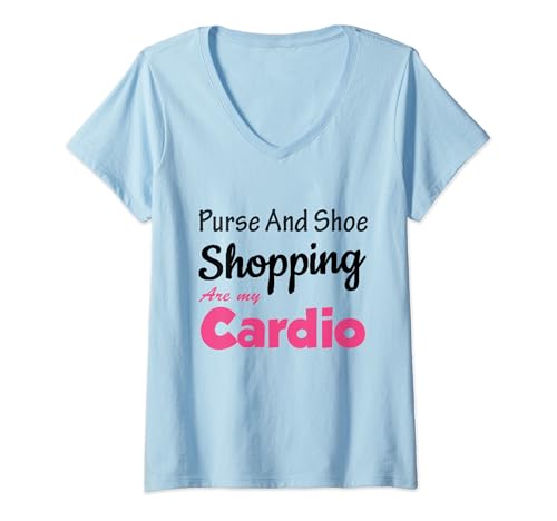 Lifestylenaire: Purse & Shoe Cardio V-Neck T-Shirt