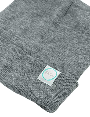 HALSA EMF Protection Hat, Faraday Beanie. EMF RF Shielding Silver Fabric. High Shielding Efficiency 99.99%. Reduce 5G, 4G, Cellular, WiFi, Bluetooth, Smart Meter RF Exposure.