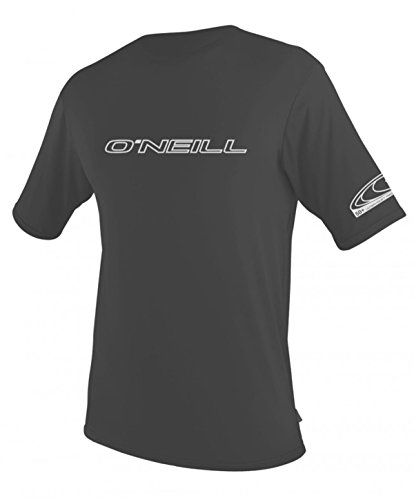 O'Neill Men's Basic Skins Slim Fit Rash Tee S Graphite (3402IS)