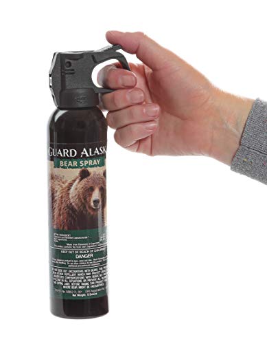 Personal Security Products Mace Brand Guard Alaska Maximum Strength Bear Spray â 20â Powerful Pepper Spray â Mace Spray Self-Defense for Hiking, Camping, and Other Outdoor Activities, Made in USA