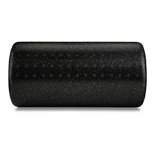 Amazon Basics High-Density Round Foam Roller for Exercise and Recovery - 24-Inch, Black