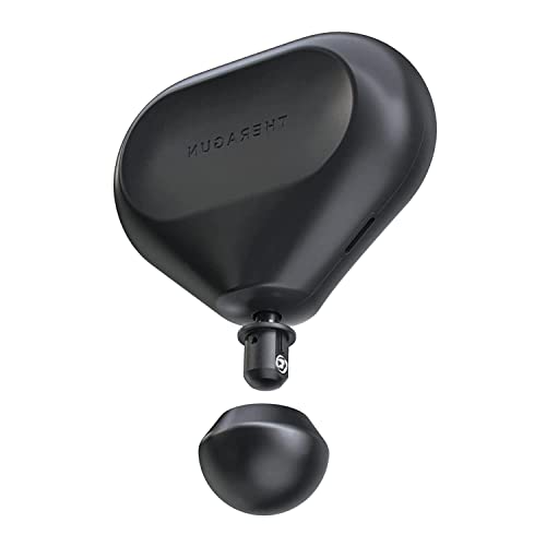 Theragun Mini - Handheld Electric Massage Gun - Compact Muscle and Deep Tissue Treatment for Any Athlete On The Go - Portable Percussion Massager with QuietForce Technology - 4th Generation - Black
