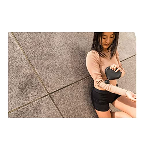 Theragun Mini - Handheld Electric Massage Gun - Compact Muscle and Deep Tissue Treatment for Any Athlete On The Go - Portable Percussion Massager with QuietForce Technology - 4th Generation - Black