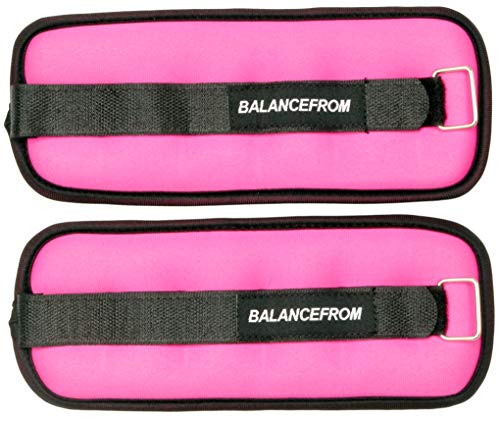 BalanceFrom Go Fit Fully Adjustable Ankle Wrist Arm Leg Weights