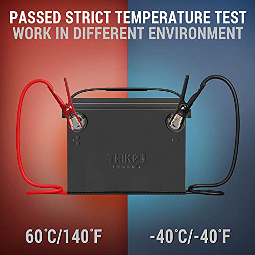 THIKPO G420 Heavy Duty Jumper Cables, Booster Cables with UL-Listed Clamps, High Peak Jumper Cables Kit for Car, SUV and Trucks with up to 6-Liter Gasoline and 4-Liter Diesel Engines