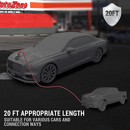 THIKPO G420 Heavy Duty Jumper Cables, Booster Cables with UL-Listed Clamps, High Peak Jumper Cables Kit for Car, SUV and Trucks with up to 6-Liter Gasoline and 4-Liter Diesel Engines