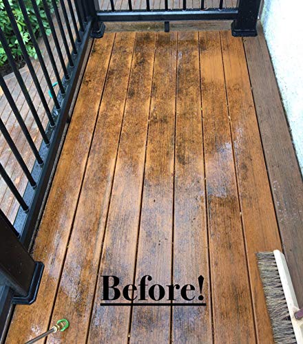 DeckMAX Concentrated Composite & Wood Deck Cleaner Kit - Nationâs Leading Wood & Composite Deck Cleaner Recommended by Manufacturers, Distributors & Contractors!