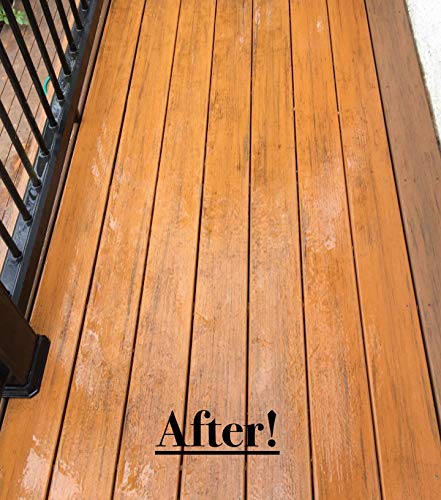 DeckMAX Concentrated Composite & Wood Deck Cleaner Kit - Nationâs Leading Wood & Composite Deck Cleaner Recommended by Manufacturers, Distributors & Contractors!