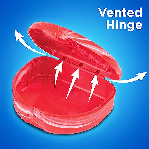 Marble Retainer Cases with Labels (3 Pack)