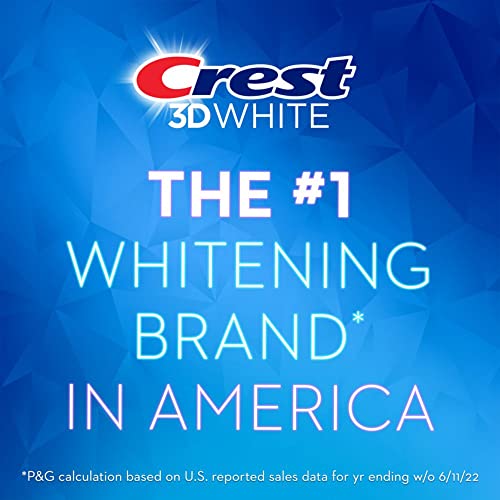 Crest 3D White Toothpaste Radiant Mint, 3.8 Ounce (Pack of 3)