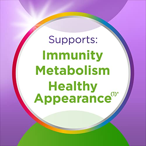 Centrum Women's Organic Multigummies Women's Multivitamin Gummies Organic Multivitamin for Women with Essential Nutrients for Immune Support, Metabolism, and Hair Skin and Nails Vitamins - 90 Ct