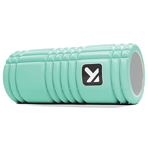 TriggerPoint GRID Foam Roller for Exercise, Deep Tissue Massage and Muscle Recovery, Original (13-Inch), Mint