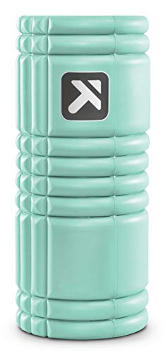 TriggerPoint GRID Foam Roller for Exercise, Deep Tissue Massage and Muscle Recovery, Original (13-Inch), Mint