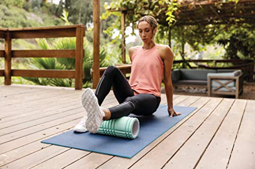 TriggerPoint GRID Foam Roller for Exercise, Deep Tissue Massage and Muscle Recovery, Original (13-Inch), Mint